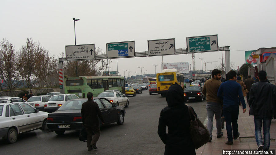 Просто улица Тегеран, Иран