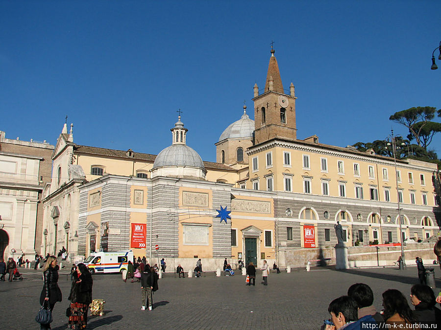 Церковь Санта-Мария-дель-Пополо Рим, Италия