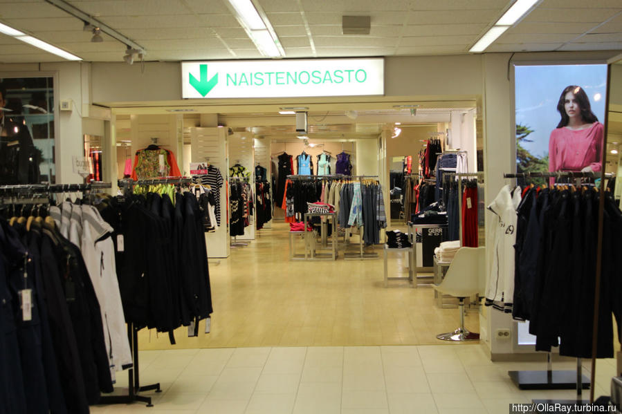 Вот это магазин финской одежды,а не смешное московское подобие:) Ну и не только финской:) Йоэнсуу, Финляндия