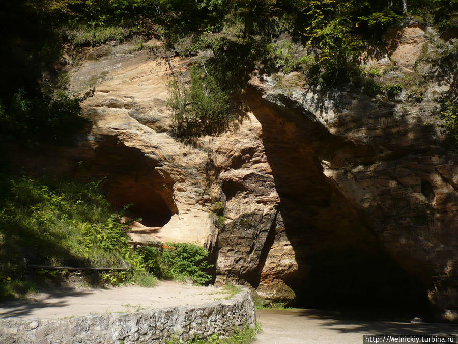 Пещера Гутманя Сигулда, Латвия