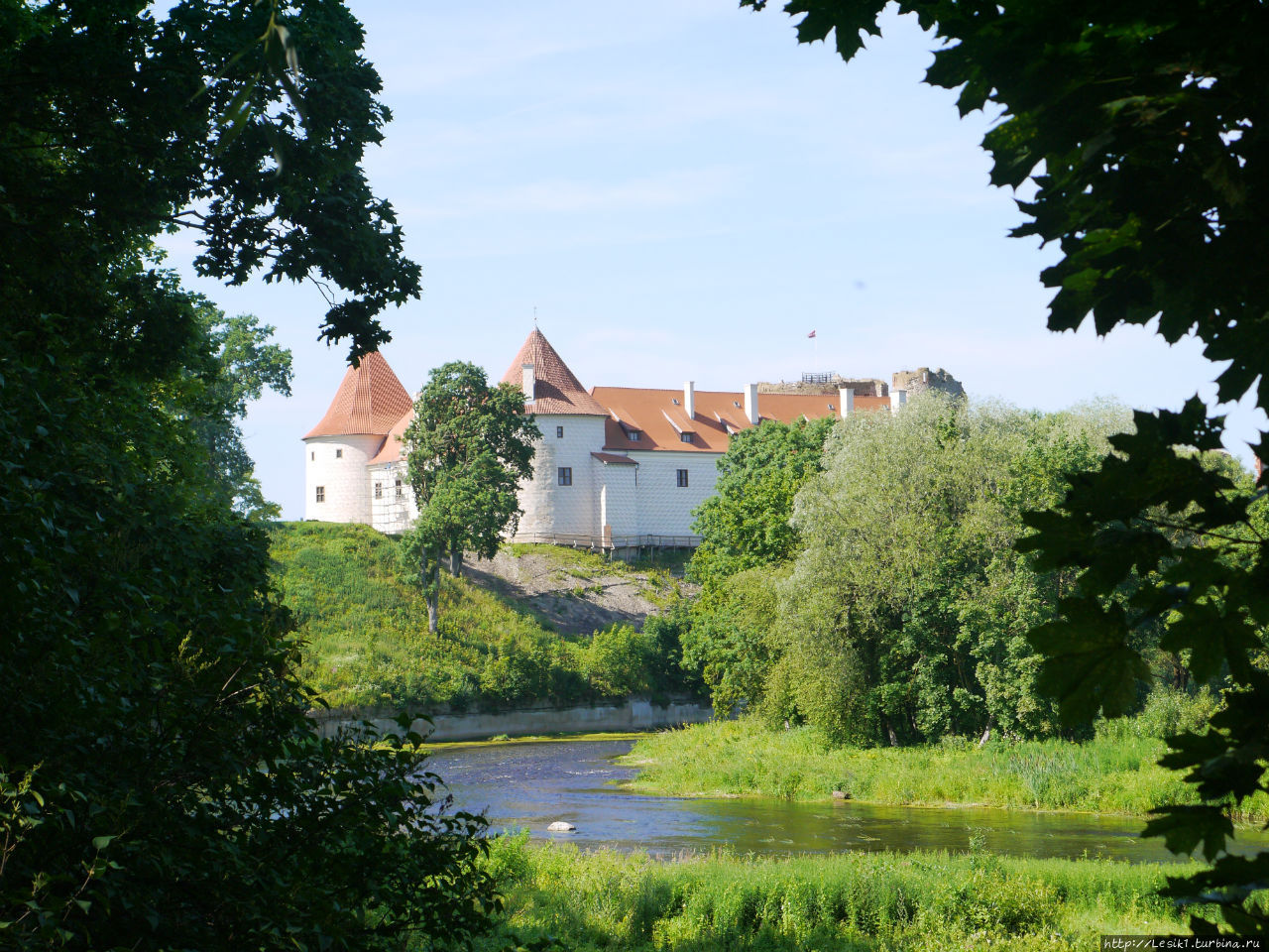 Бауска. Последняя крепость Ливонского ордена Бауска, Латвия
