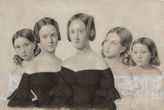 Сестры Дьяковы — Елизавета, Мария, Прасковья, Александра и Анна (Из Интернета)