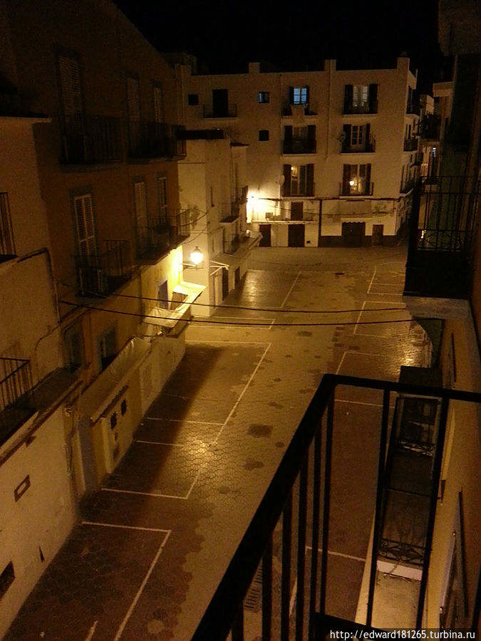 С балкона в отеле. Ибица, остров Ибица, Испания