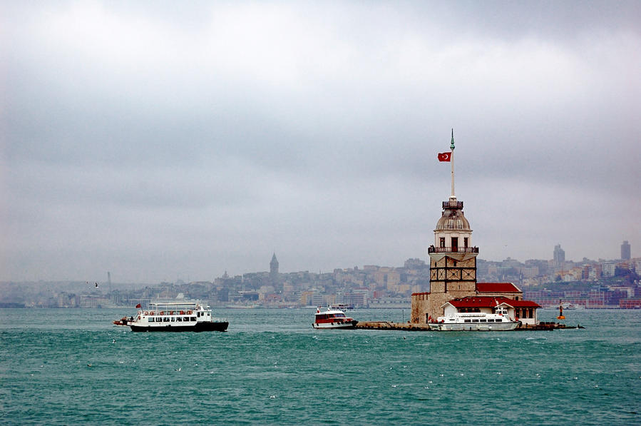 Девичья башня Стамбул, Турция
