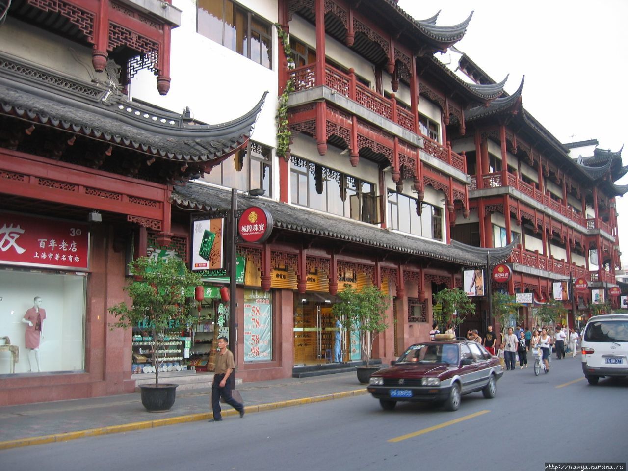 Старый китайский квартал Шанхая Шанхай, Китай