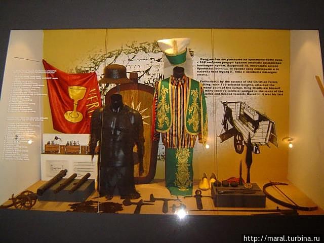 Янычарская униформа подарена музею жителем Стамбула в 2005 году Варна, Болгария