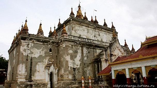 Храм Мануха в Багане. Фото из интернета Баган, Мьянма