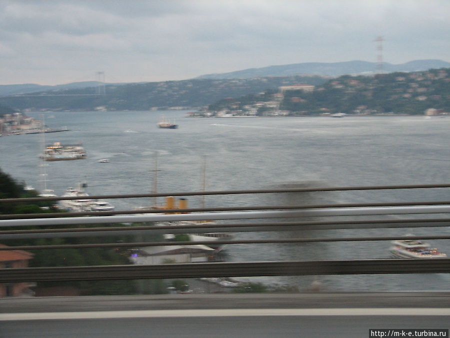 Вид с моста Стамбул, Турция