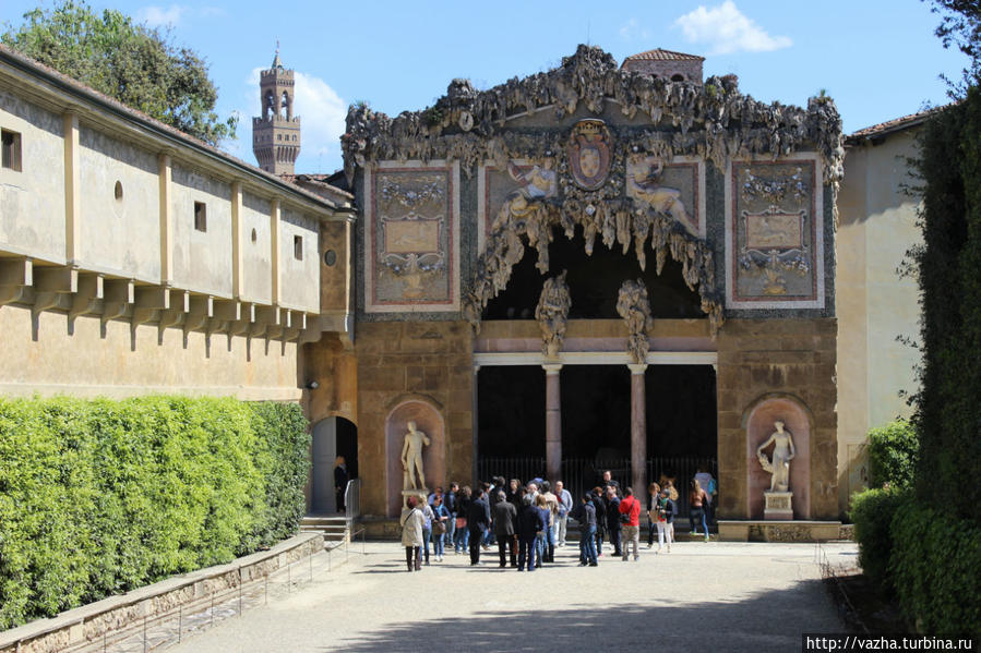 Грот Буонталенти. Флоренция, Италия Грот Буонталенти. Флоренция, Италия