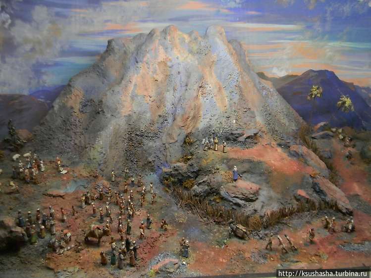 макет горы Синай