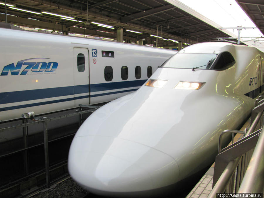 Скоростной поезд. Япония