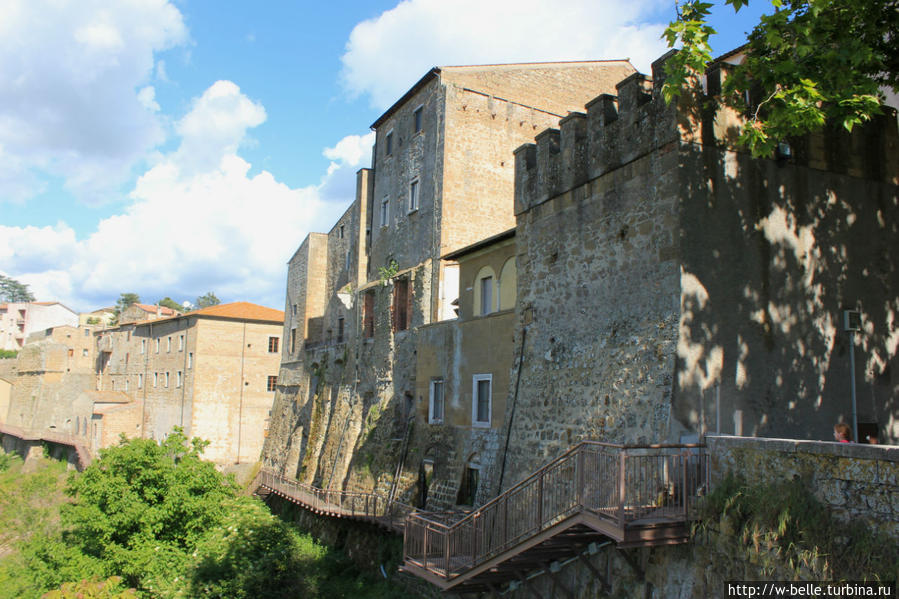Вид с крепостных стен. Питильяно, Италия