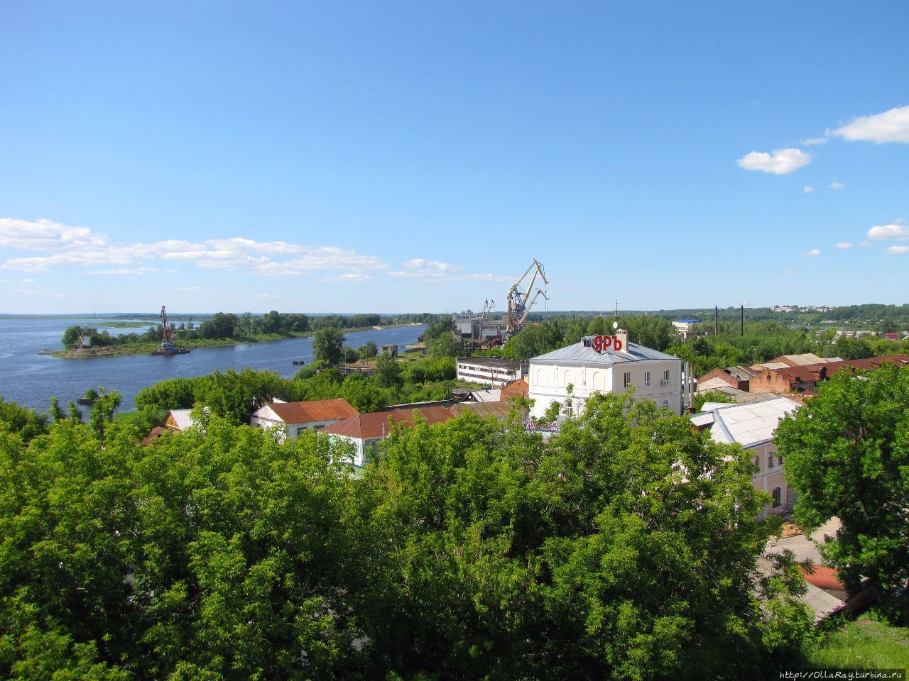 Городец. Альбом с мемуарами из исторического центра. Городец, Россия