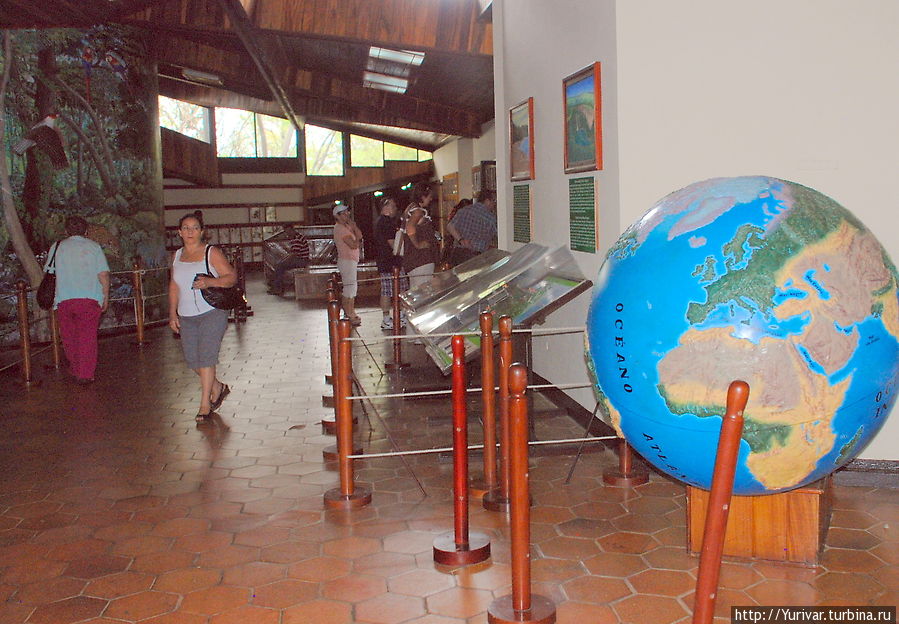 В музее вулканологии Масайя Гранада, Никарагуа