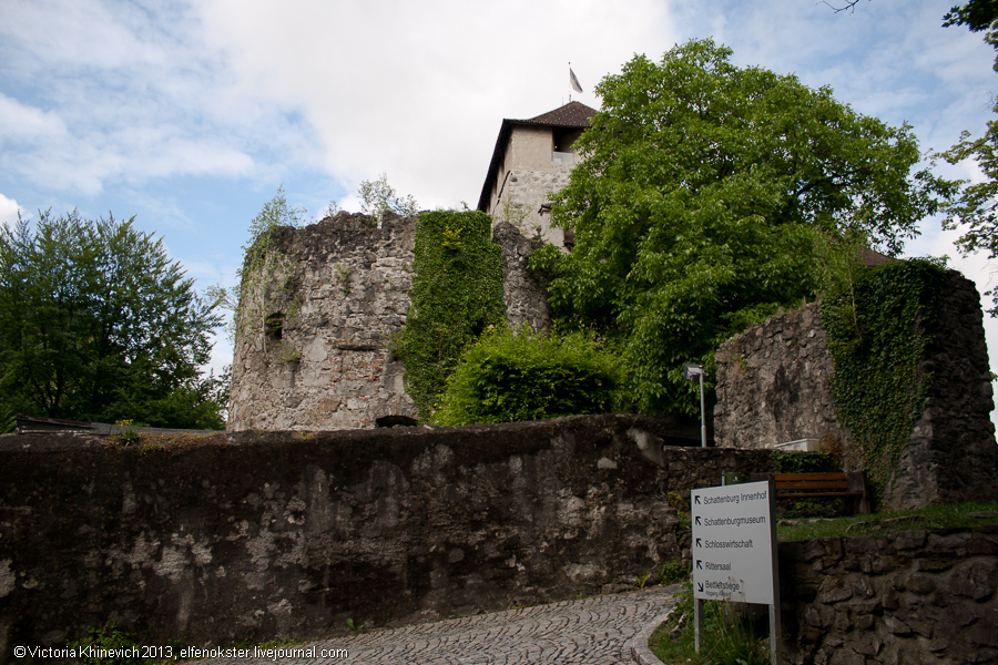 Фельдкирх. Старый замок и Артур Конан Дойль Фельдкирх, Австрия