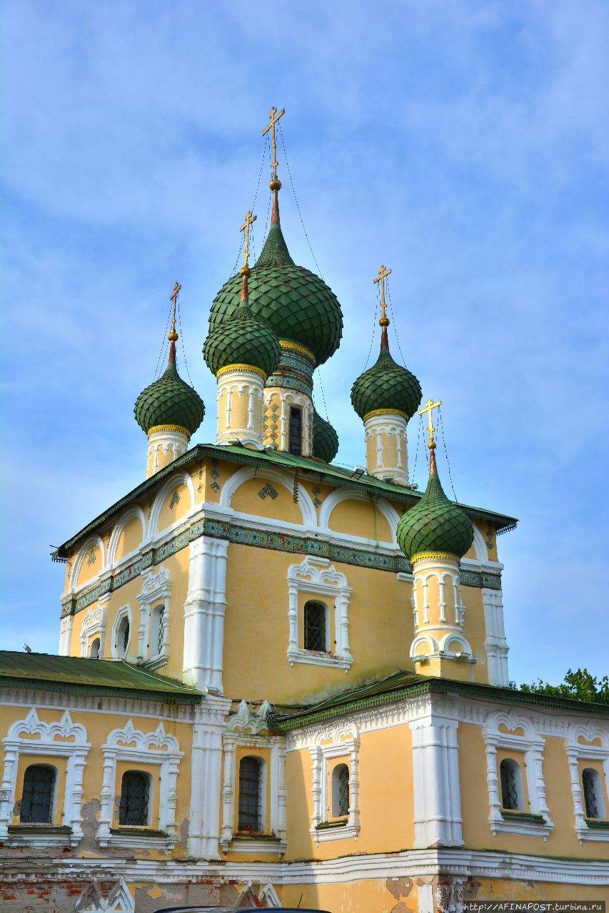 Церковь Рождества Иоанна Предтечи на Волге Углич, Россия
