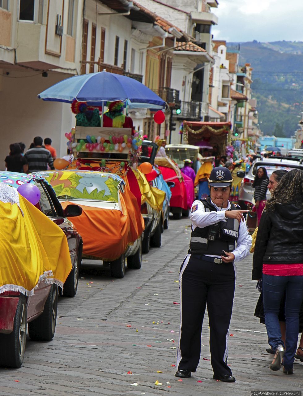 Куэнка — всегда есть место для праздника Санта-Ана-де-лос-Риос-де-Куэнка, Эквадор