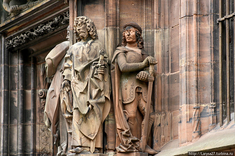 Население Страсбургского собора Страсбург, Франция