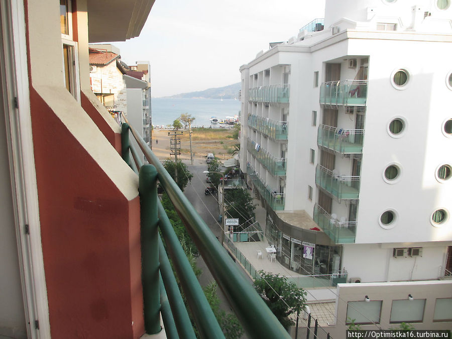 Вид с балкона Мармарис, Турция