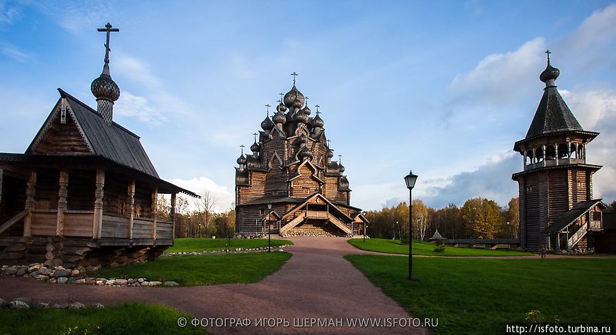 Кижи под Питером — чудо деревянного зодчества Санкт-Петербург, Россия