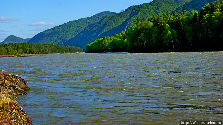 Катунь — река на Алтае Алтайское, Россия