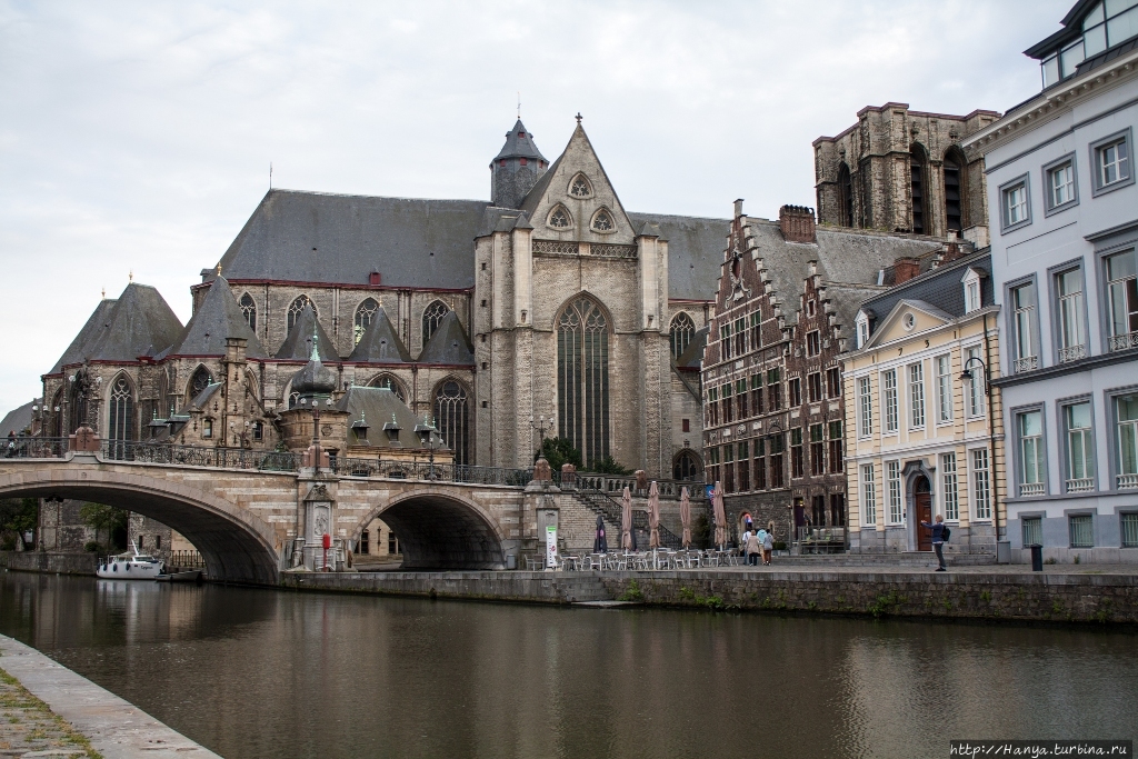 Мост Святого Михаила. Фото из интернета Гент, Бельгия
