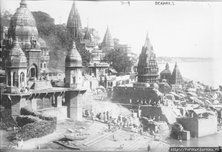 Маnikarnika Ghat в 1920 г
