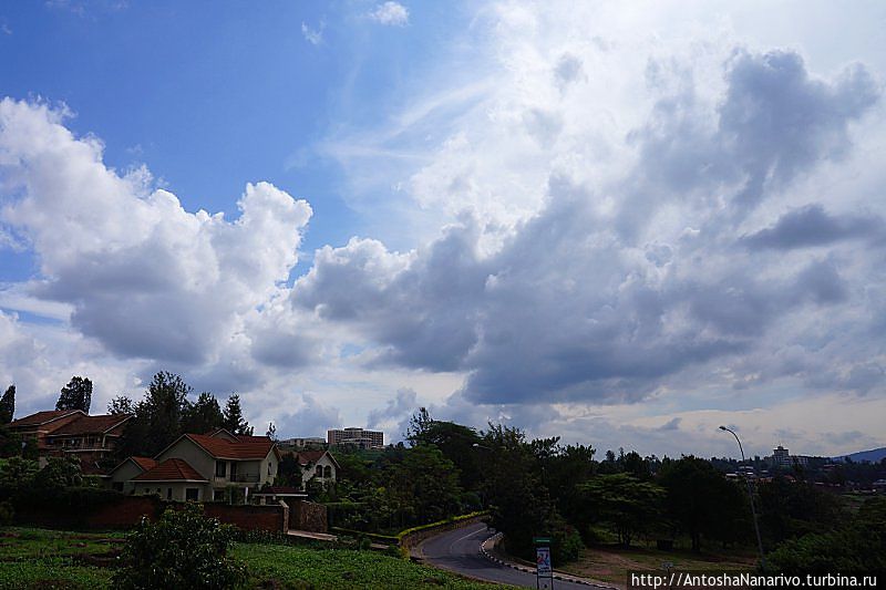 Небо Руанды Кигали, Руанда Небо Руанды Кигали, Руанда