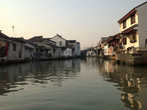 Круиз по Гранд Каналу города Сучжоу (Китайская Венеция).