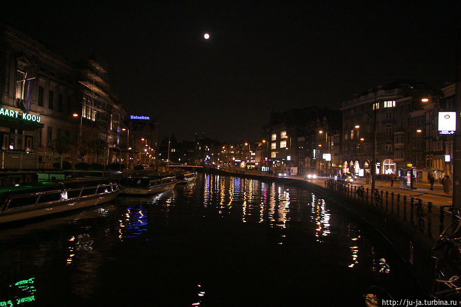 Вечерний Амстердам Амстердам, Нидерланды