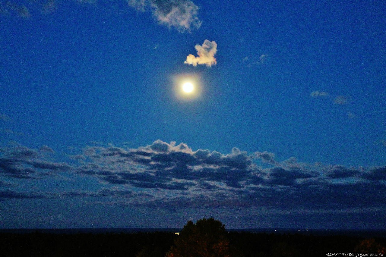 Этой ночью Луна преподнесла нам сюрприз Сосновый Бор, Россия