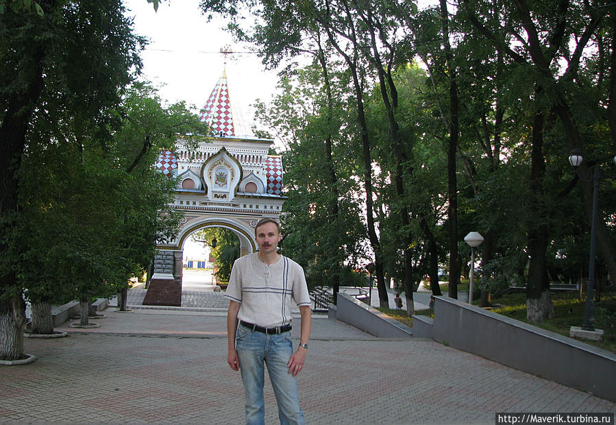 Триумфальная арка в честь приезда во Владивосток цесаревича Николая. Владивосток, Россия