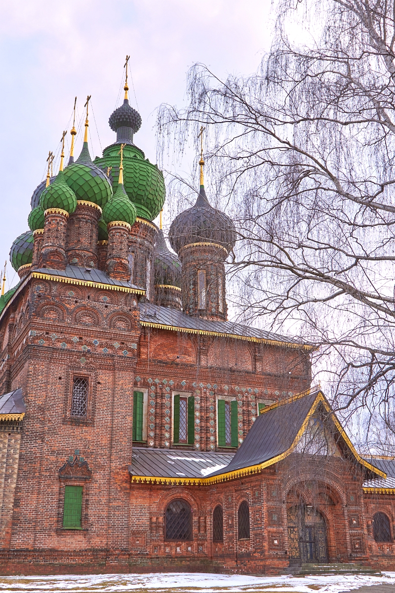 Ярославль — Церковь Иоанна Предтеча в Толчкове Ярославль, Россия