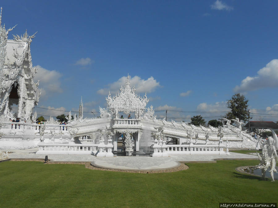 6. Wat Rong Khun. Белый Храм в Чианграе... Чианграй, Таиланд