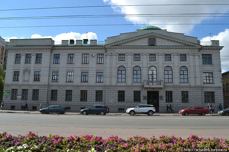 Один из корпусов ТГТУ(Тамбовского государственного технического университета) Тамбов, Россия