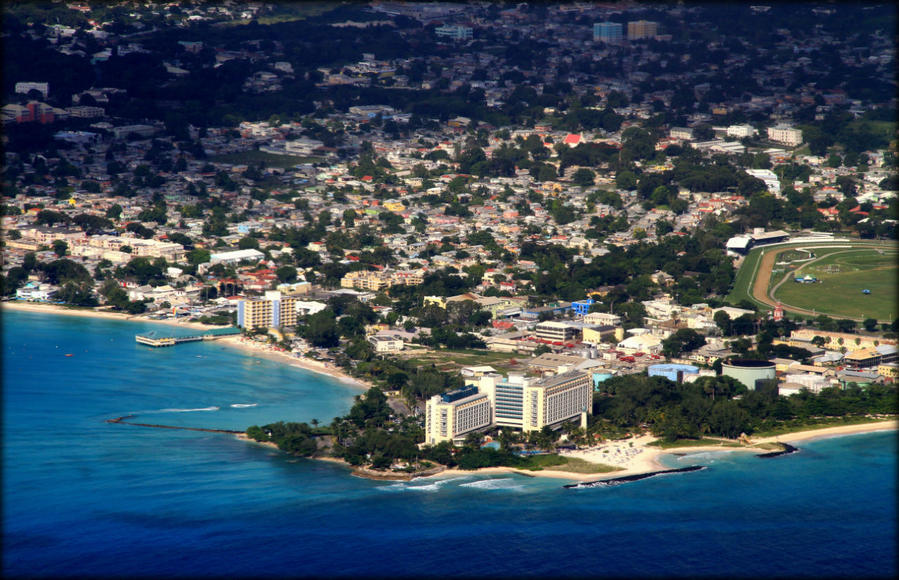 Барбадос — вид сверху Барбадос