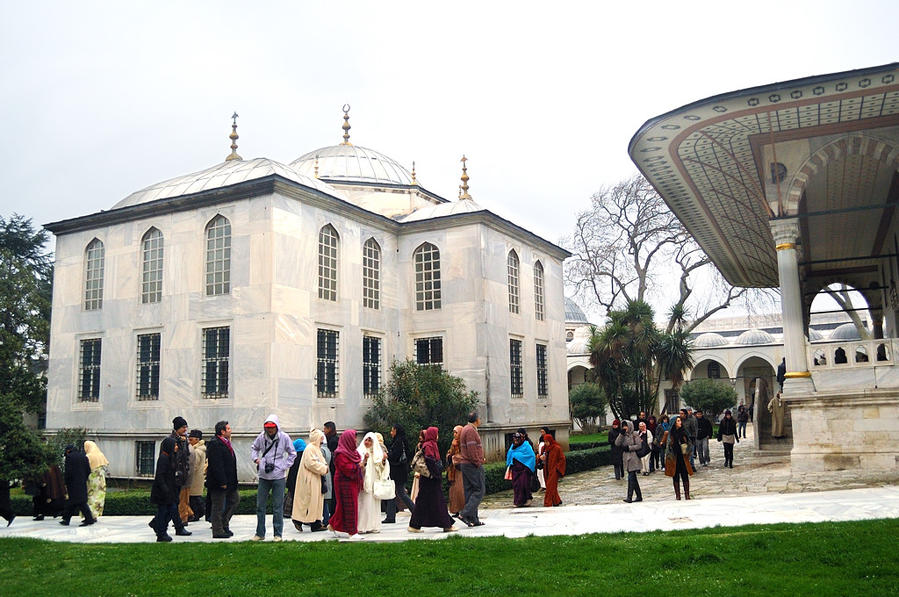 Во дворце Топкапы Стамбул, Турция