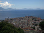 Панорама Неаполя со смотровой площадки музея