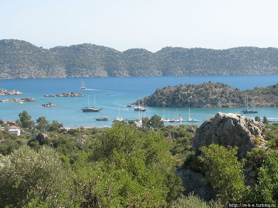 Острова Кекова Средиземноморский регион, Турция
