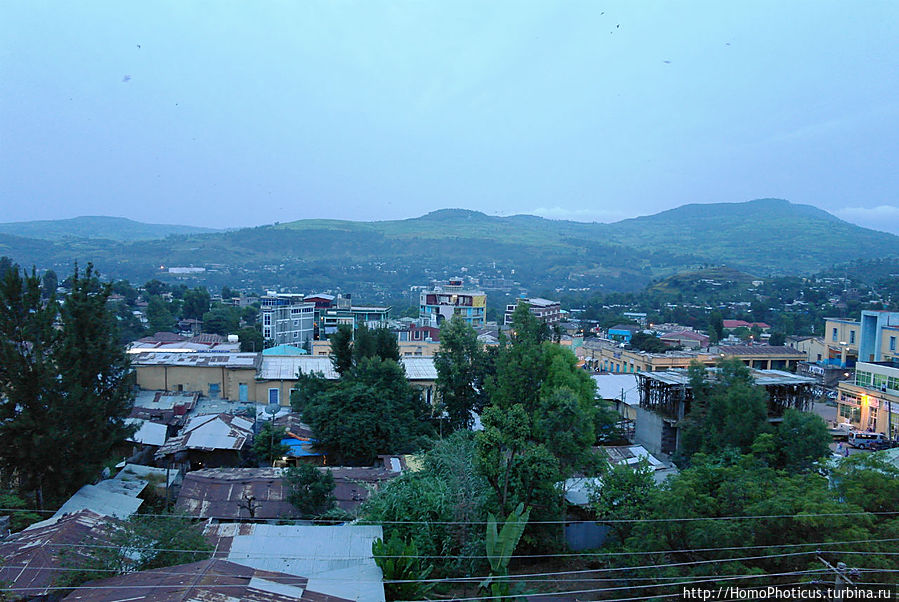 Панорама Гондэра Панорама Гондэра