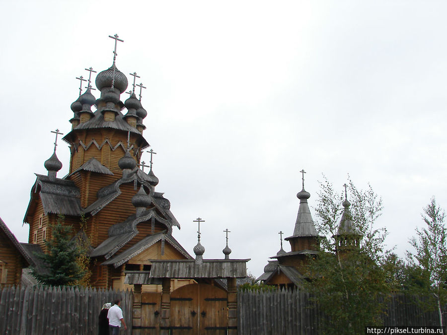 Всехсвятский скит. Вид на Северный фасад Святогорск, Украина