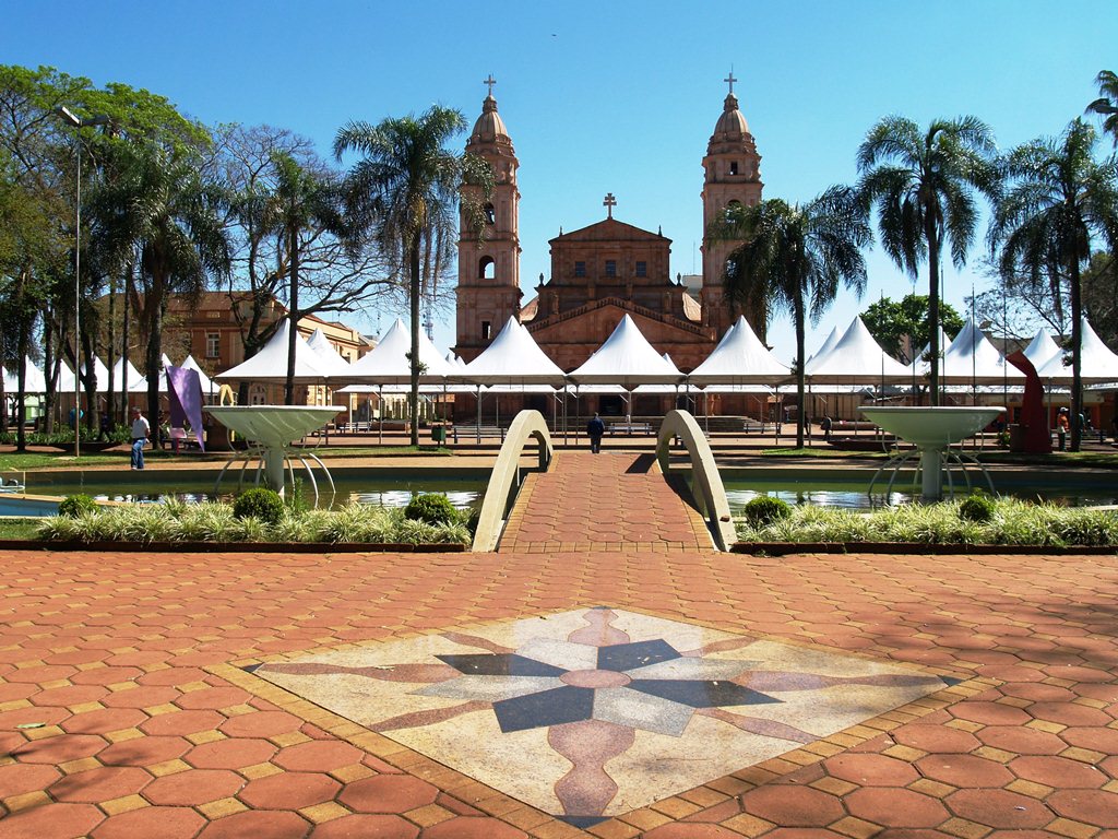 Кафедральный собор Санту-Анжелу Санто-Анжело, Бразилия