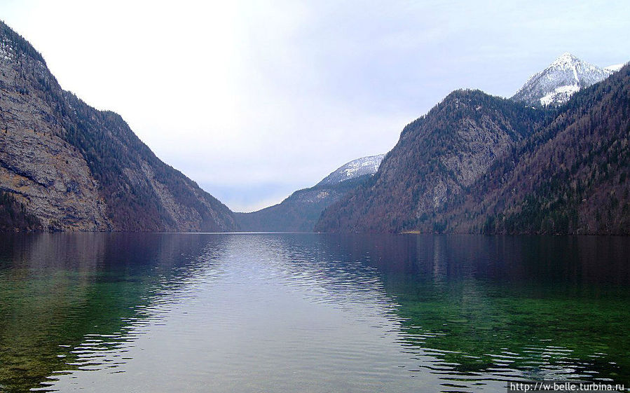 В ряду наиболее глубоких озёр Германии Кёнигсзее находится на третьем месте. Оно сформировалось при таянии ледников во время последнего ледникового периода. Рамзау-Берхтесгаден, Германия