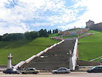 Знаменитая Чкаловская лестница