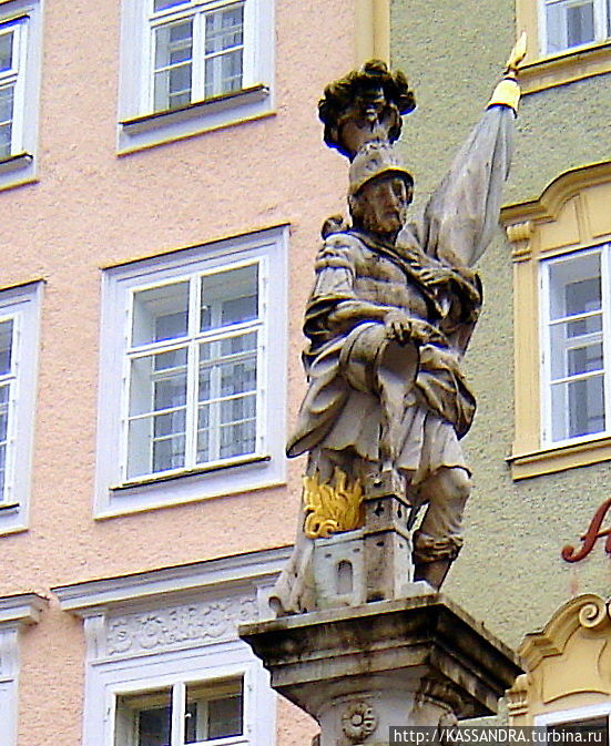 Памятник Св. Флориану Зальцбург, Австрия