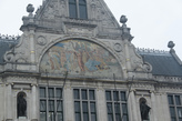 Королевский фламандский театр в Генте. Мозаичный тимпан. Фото из интернета