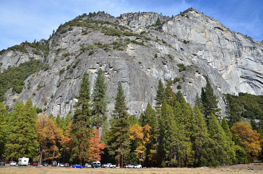 Осенью в парке особенно красиво Йосемити Национальный Парк, CША