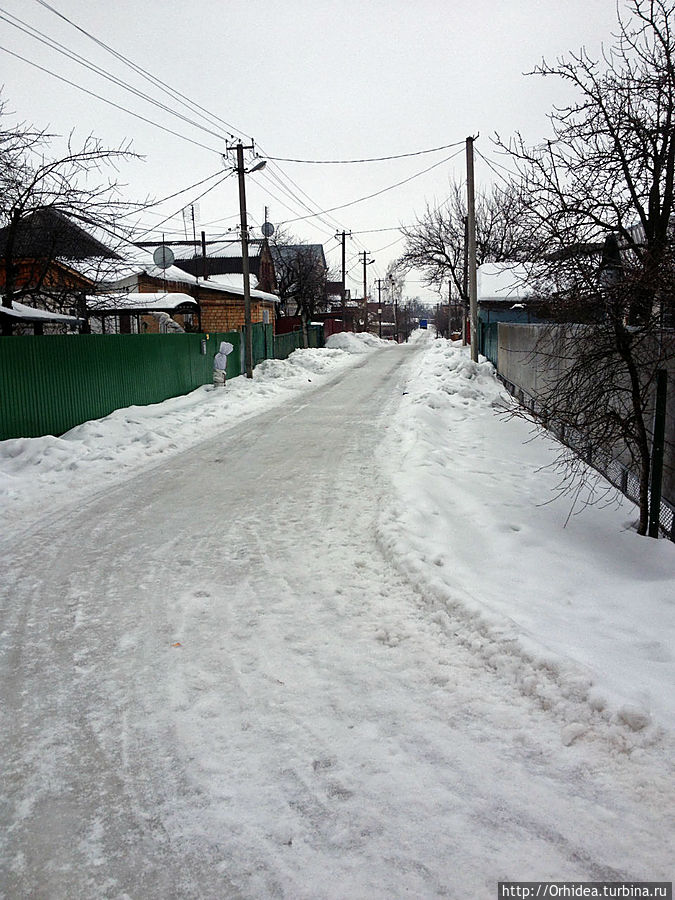 Обычная улица обычного села Киевская область, Украина