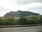Гора Монте-Титано(на которой находиться столица Сан-Марино)