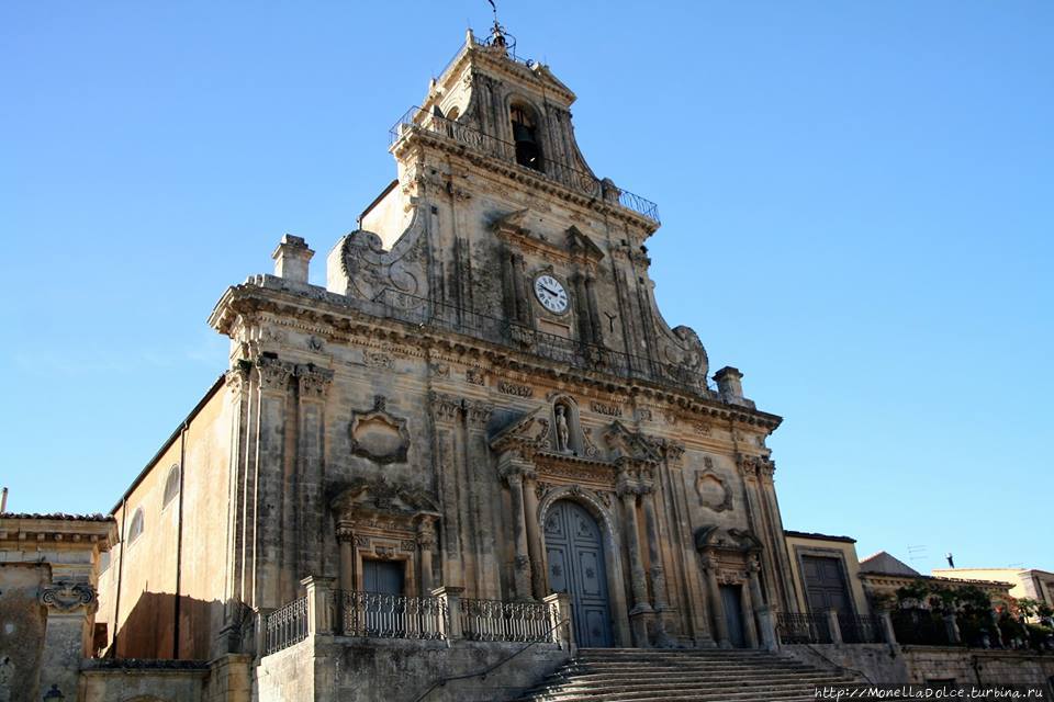 Базилика San Sebastiano(Palazzolo Acreide) барокко сичилиано